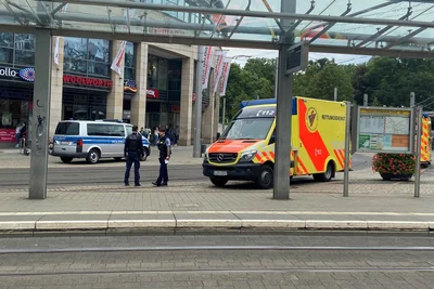 Ein Einsatz der Polizei sorgte am Mittag in Plauen für Aufsehen.