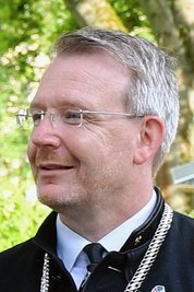 Sven Krüger - Sven Krüger, Oberbürgermeister von Freiberg.  