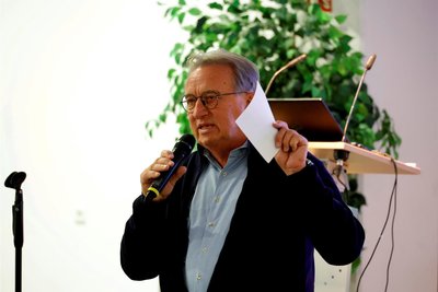 ... mit ihrem Ehemann Mathias Polster.