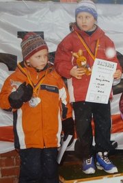 Schon zeitig stand Katharina Hennig nach Wettkämpfen auf dem Siegerpodest oben - hier fast genau vor 19 Jahren. 