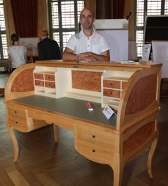 Ramon Nitzsche überzeugte mit seinem Sekretär.