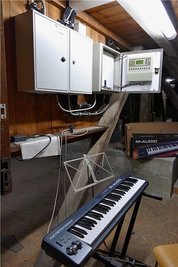 Mit der Klaviatur unterm Rathausdach ist ein manuelles Spiel möglich.