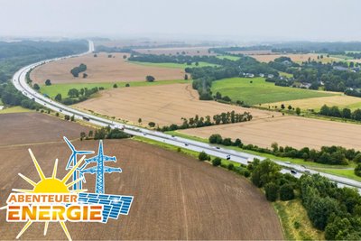 An der A 72 in Niederdorf ist ein großer Solarpark geplant.