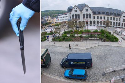 Weil es immer wieder zu tätlichen Auseinandersetzungen auf dem Postplatz in Aue kommt, wird nun über das Einführen eines Messerverbots diskutiert.