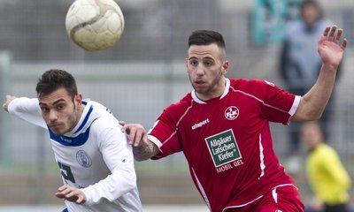 Bis zum vergangenen Sommer spielte Calogero Rizzuto (rechts) im Trikot des 1. FC Kaiserslautern. Den Sprung zu den FCK-Profis schaffte er nicht.