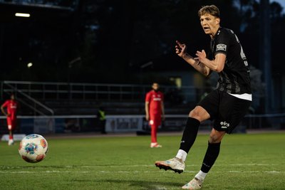 Felix Müller verwandelte den zweiten Elfmeter für den CFC. Es war der Siegtreffer in Zehlendorf.