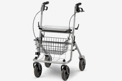 Standard-Rollator (Kassenmodell):  Preis: 89 Euro; max. Benutzergewicht: 130 kg; Gewicht:8,8 kg; Besonderheit: Grundausstattung