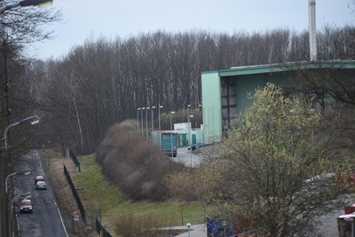 Die einstige Restabfall-Behandlungsanlage am Weißen Weg.
