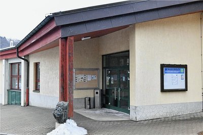 Die Muldentalhalle in Mulda soll einen Treppenlift erhalten. 