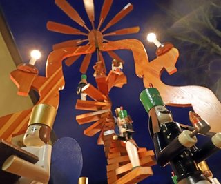 Die Niederbobritzscher Weihnachtspyramide ist ein Prachtstück ihrer Art.