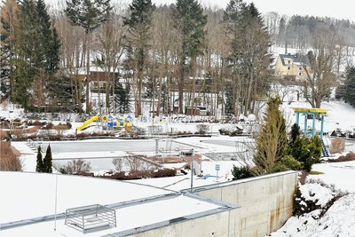 Das Freibad in Mulda soll in diesem Jahr energetisch saniert werden.