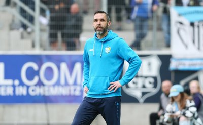 "Es wird ein sehr schweres Auswärtsspiel für uns", schätzt CFC-Cheftrainer Christian Tiffert ein.