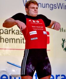 Max Lang in der Phase höchster Konzentration.