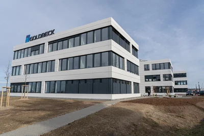 Das neue Bürogebäude.