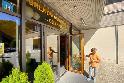 Warten auf die Kinder: Gesine Meyer will einiges bewegen in der Grundschule.