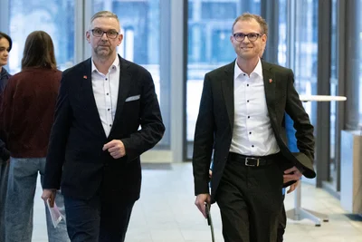 BSW-Fraktionschef Ronny Kupke und der parlamentarische Geschäftsführer Jens Hentschel-Thöricht haben das Finale des Polizeigesetzes mitverhandelt.