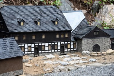 Das Siebenschlehener Pochwerk bereichert die Miniaturwelt Oederan.