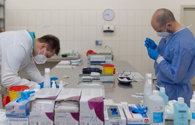 Im Erzgebirgskreis wird es wieder ein Impfzentrum geben. Das alte Impfzentrum war in der Festhalle in Annaberg-Buchholz untergebracht.