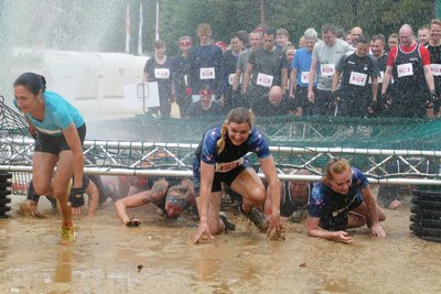 Vor Schlamm durften die Teilnehmer des Cross de Luxe keine Angst haben.