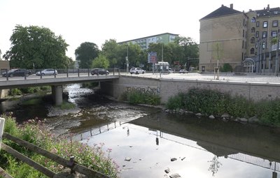 Die Unfallstelle am Tag darauf. 