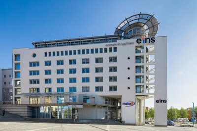 Das Gebäude an der Augustusburger Straße stand nach dem Auszug von Eins-Energie leer.