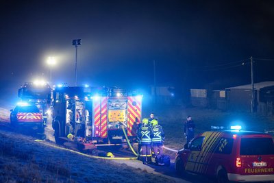 Die Feuerwehr war mit 23 Kräften vor Ort.