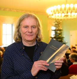 Andreas Altmann zur Buchpremiere in Hainichen.