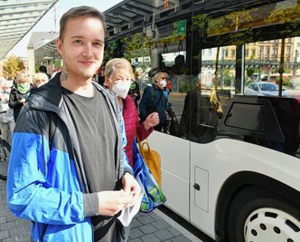 Eric Kotte aus Freiberg würde für ein deutschlandweit gültiges Nahverkehrsticket auch mehr als 30 Euro im Monat ausgeben. 