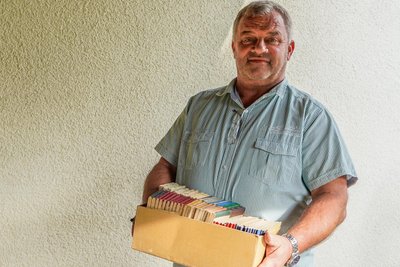 Rund 90 Jahre Wettertagebuch: Jens Ruhland besitzt eine kontinuierliche Aufzeichnung der Wetterdaten.