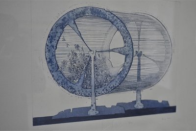„Das Hamsterrad" von Rainer Henze.