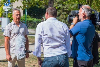 Marcel Schmidt im Interview mit dem MDR.