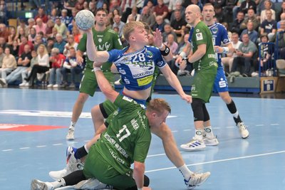 Eigengewächs Anton Briest feierte gegen Hildesheim sein Drittliga-Debüt und traf zweimal.