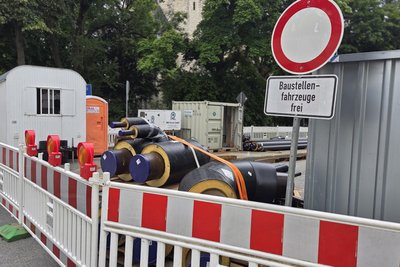 Leitungen und Fahrbahnen werden erneuert. Dafür müssen wichtige Straßen gesperrt werden.