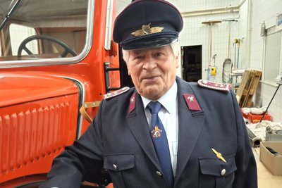 Ein halbes Jahrhundert in der Feuerwehr Niederwiesa aktiv: Wolf-Dieter Neubert.