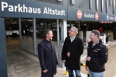 Im November 2022 wurde das Parkhaus Altstadt in Schwarzenberg eröffnet.