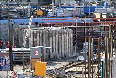 Geschützt von Betonpfählen, Mörtel und Vlies befindet sich die Mikwe weiter im Chemnitzer Untergrund. Öffentlich zugänglich wird sie nicht werden.
