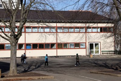 Die Turnhalle an der Sachsenallee-Grundschule soll saniert werden.