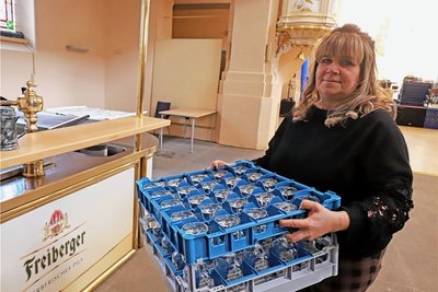 Für das Catering sorgt Steffi Mann vom "Trauben-Genusslädchen". 