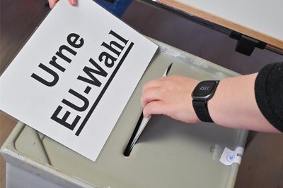 Die Europawahl wird am Sonntagabend als Erstes ausgezählt.
