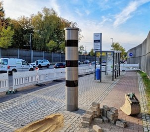 In Chemnitz gibt es an der Ecke Zschopauer Straße/Georgistraßeeinen neuen Blitzer. 