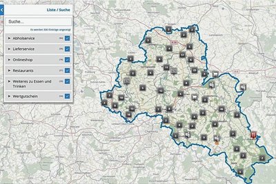 Einmal ganz Mittelsachsen: Bildfoto der Karte von wirtschaft-in-mittelsachsen.de