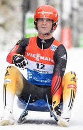 Chris Eißler bei seinem Weltcupsieg 2013 in Winterberg.