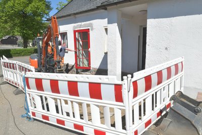 Das Muldaer Feuerwehrgerätehaus wird grundlegend erneuert.