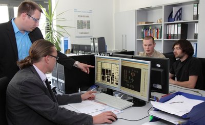 Produktionsräumen im Chemnitzer Start-up-Gebäude