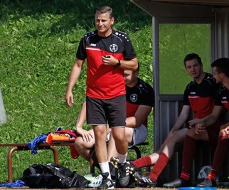 MSV-Trainer Sven Schmidt trifft am Sonntag auf die Mannschaft, die er in die Landesklasse führte. 
