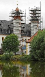 Das Landwirtschaftsmuseum Schloss Blankenhain bleibt ein Baustelle, ist aber geöffnet. 