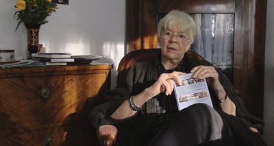 Einblicke in ein Leben im Widerspruch: Stefan Heyms Frau Inge Heym im Interview für den Film "Abschied und Ankunft" 
