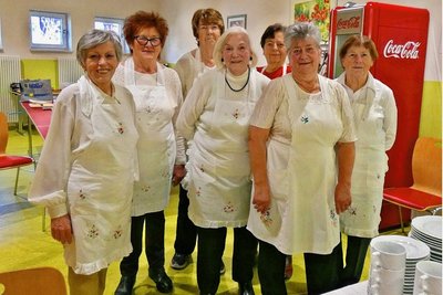Die Weißenborner Landfrauen sind wieder im Einsatz. 