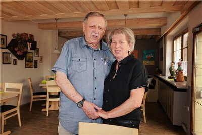 Silvia und Rudolf Ackermann freuen sich jetzt auf viel freie Zeit mit der Familie. Die Wirtsleute ziehen nach Zwickau um.