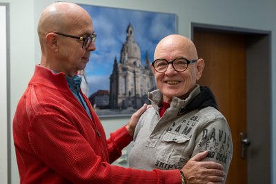Klaus und Hans-Jürgen Barth sind seit zwanzig Jahren ein Paar.